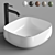 ArtCeram COGNAC Quadro 46 Sink - Elegant and Functional 3D model small image 1