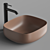 ArtCeram COGNAC Quadro 46 Sink - Elegant and Functional 3D model small image 3