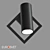 Turro LED Wall Light Eurosvet 20091/1 - Sleek and Minimalistic 3D model small image 4