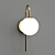 Minimalist Curved Sconce - Elate 3D model small image 3