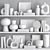 H&M Decorative Set - Stylish Home Décor 3D model small image 5