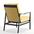 Elegant CASTELLE Barbados Chair 3D model small image 2