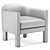 Elegant Isabella Chair - Timeless Sophistication 3D model small image 5