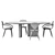 Apriori ST 240x120 Table - Group Set 3D model small image 4