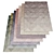 Harmony Collection - 7 Piece Gradient Rug Set 3D model small image 8