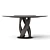 Virtuos D Round Dining Table: Elegant and Functional 3D model small image 2