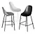 Harbour High Stool - Sleek and Comfy Design 3D model small image 4