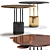 Luxury Burraco Table with Elegant Design 3D model small image 1