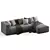 Modern Ligne Roset Nils Lounge 3D model small image 5