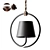 POLDINA Pendant: Sleek and Wireless 3D model small image 1