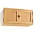 Gillian Wall Cabinet: Versatile Storage Solution 3D model small image 3