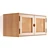 Gillian Wall Cabinet: Versatile Storage Solution 3D model small image 4