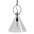 Elegant Clear Limoges Pendant 3D model small image 1