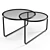 Modernist Stepped Coffee Table 3D model small image 5