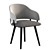 Neilson Carver Dining Chairs: Elegant Marl and Hail Grey 3D model small image 1