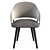 Neilson Carver Dining Chairs: Elegant Marl and Hail Grey 3D model small image 2