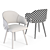 Neilson Carver Dining Chairs: Elegant Marl and Hail Grey 3D model small image 5