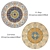 Versatile Round Rugs Set 3D model small image 2