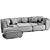 Modern Boconcept Sofa: 2015 Edition 3D model small image 6