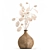 African Motif Lunaria Bouquet 3D model small image 4