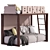 Title: DearKids Boxer Castello Bed Set 3D model small image 2