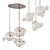 Modern Bopone Chandelier 3D model small image 1