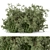 Lush Outdoor Bush Set - 219 Varieties 3D model small image 1