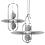 SETAREH Pendant Lamp: Modern Elegance 3D model small image 2