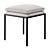 Modern Tammy Stool by Bloomingville 3D model small image 4