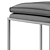 Modern Tammy Stool by Bloomingville 3D model small image 6