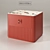 Title: Ornela Bedside Table: Stylish and Functional 3D model small image 1