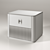 Title: Ornela Bedside Table: Stylish and Functional 3D model small image 3