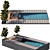 Tropical Paradise Pool Design 3D model small image 1