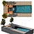 Tropical Paradise Pool Design 3D model small image 3