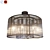 Elegant Bernardi Ceiling Lamp 3D model small image 5