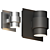 Title: Versatile LED Wall Sconce: Barrel 3D model small image 1