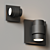 Title: Versatile LED Wall Sconce: Barrel 3D model small image 3