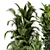 Indoor Greenery in Ferm Living Bau Pot - Set 220 3D model small image 4