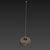 Rope Barrel Chandelier 3D model small image 7