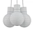 Mina Multi: Stylish Pendant Lighting 3D model small image 2