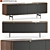 Modern Rustic Leyla Sideboard 3D model small image 1