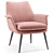 Modern Elegance: Finley Lounge Chair 3D model small image 1