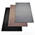 Modern Rugs Set with High-Resolution Textures - 4 Pieces 3D model small image 1