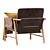 Modern Demarco Lounge Chair 3D model small image 4