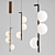 Suspended LED Lamps with Matte Plafonds 3D model small image 1