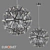 Plesso LED Pendant by Bogate's 3D model small image 1