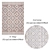 Versatile Rug Collection: Set of 8 with Variations 3D model small image 3