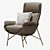 Luxurious Ditre Italia Beetle Armchair 3D model small image 3