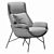 Luxurious Ditre Italia Beetle Armchair 3D model small image 10