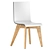 Modern FROVI JIG Laminate Chair 3D model small image 1